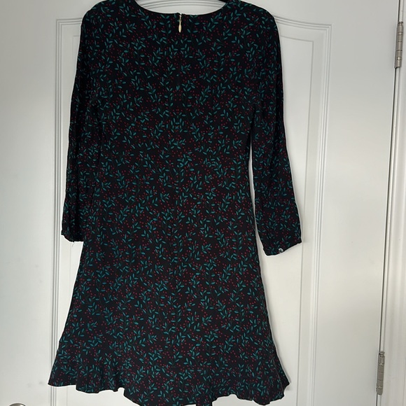 Draper James Holiday Faux Wrap Dress - Picture 2 of 4
